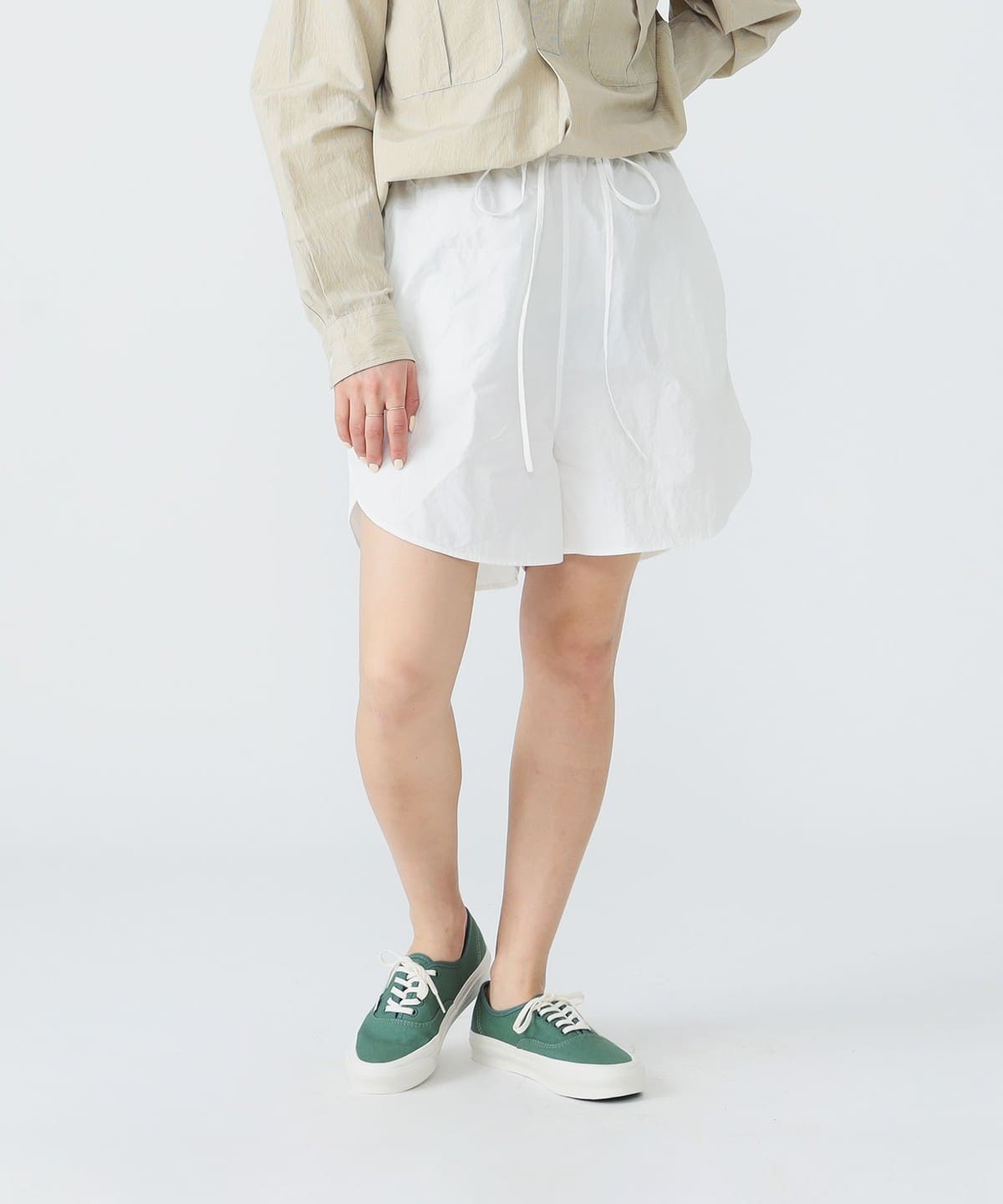 LAUREN MANOOGIAN ローレン マヌーギアン / WIND SHORTS パンツ WOMEN WHITE 1 LAUREN MANOOGIAN ローレン マヌーギアン / WIND SHORTS パンツ WOMEN WHITE 1