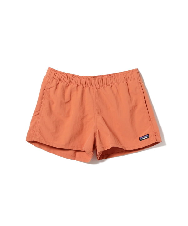 orange patagonia shorts