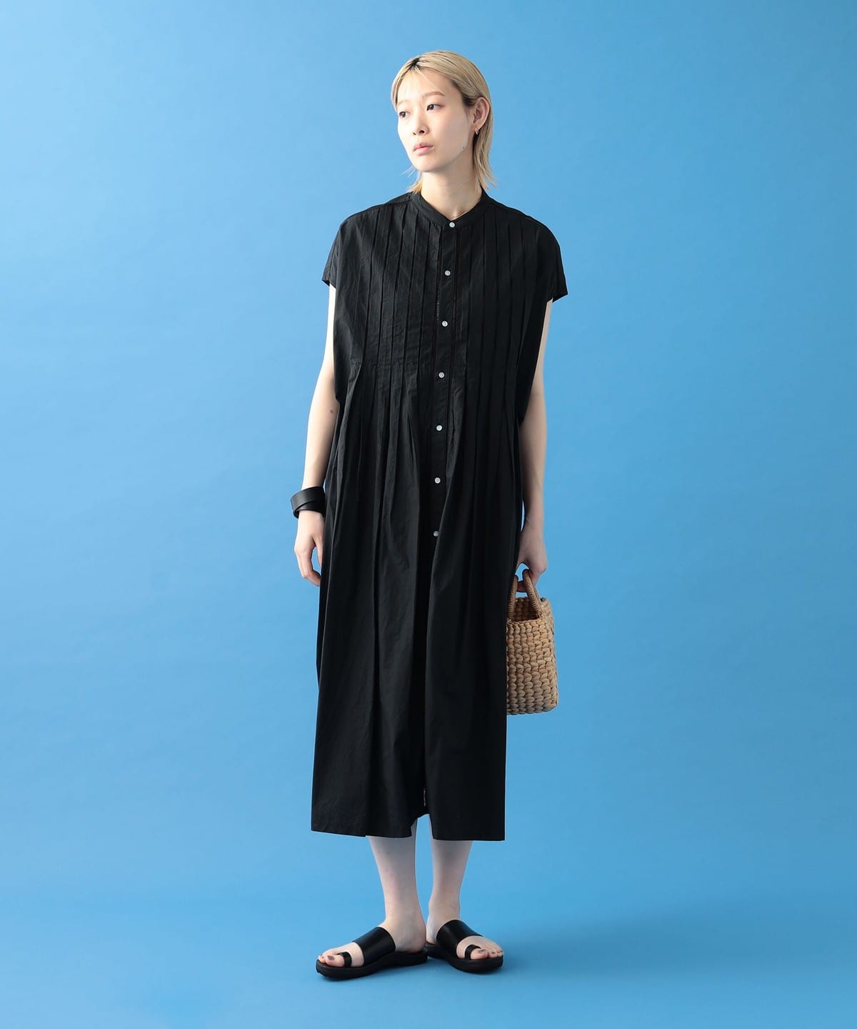 Pilgrim Surf+Supply Pilgrim Surf+Supply INDIA INDUSTRY / Tuck Shirts Dress  (one piece) mail order | BEAMS