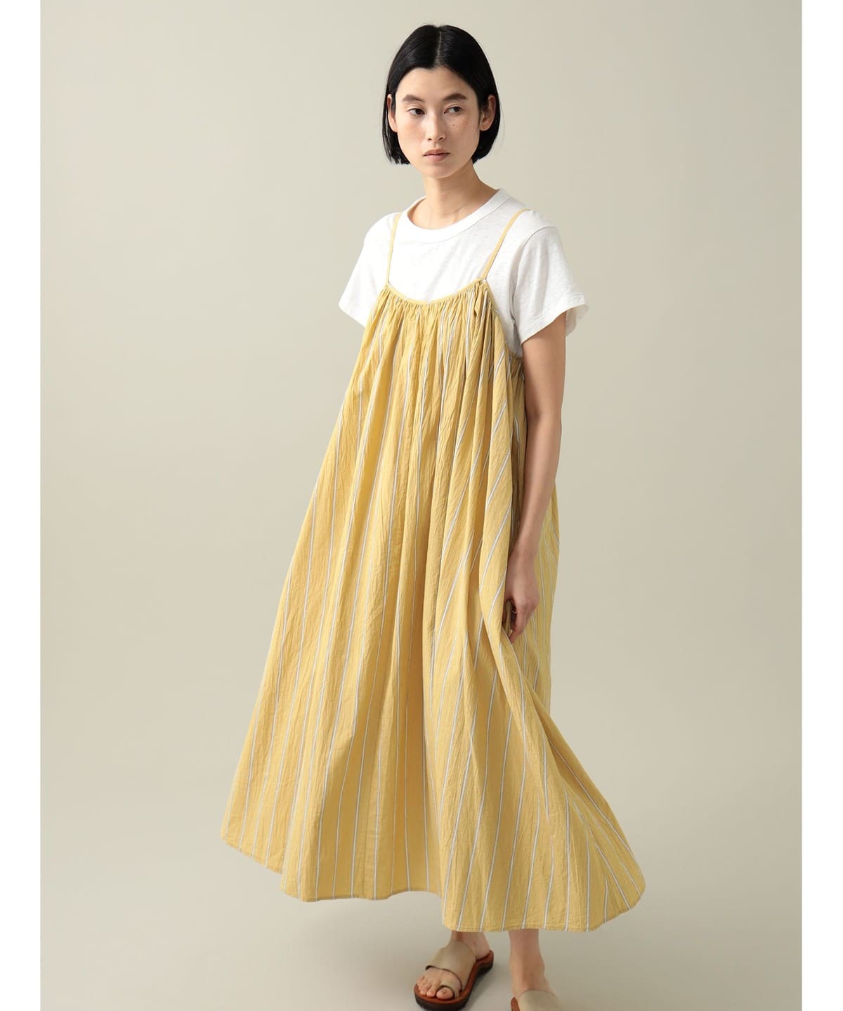 Hina Maxi Dress ワンピース WOMEN MUSTARD STRIPE ONE SIZE Hina Maxi Dress ワンピース WOMEN MUSTARD STRIPE ONE SIZE