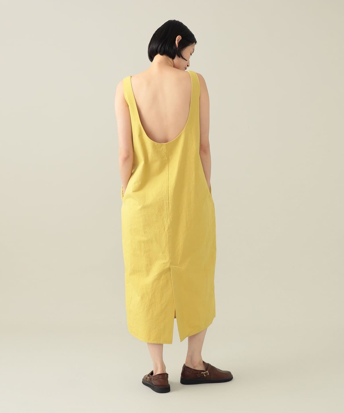 Summaya Open Dress ワンピース WOMEN MUSTARD 0 Summaya Open Dress ワンピース WOMEN MUSTARD 0
