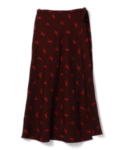 FWK by ENGINEERED GARMENTS / Jacquard Wrap Skirt