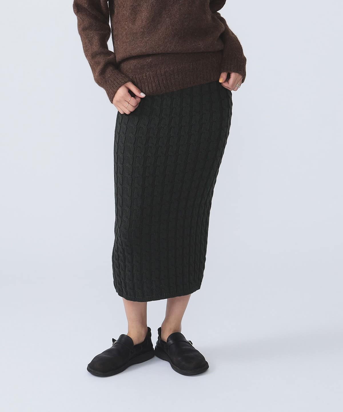 Paloma Wool パロマ ウール / DROPPO Braided Knit Tube Skirt スカート WOMEN Dark khaki S Paloma Wool パロマ ウール / DROPPO Braided Knit Tube Skirt スカート WOMEN Dark khaki S