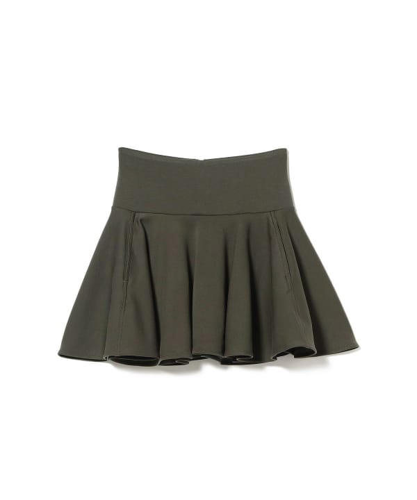 ONIT / BRUSHED MILANO RIB MINI SKIRT