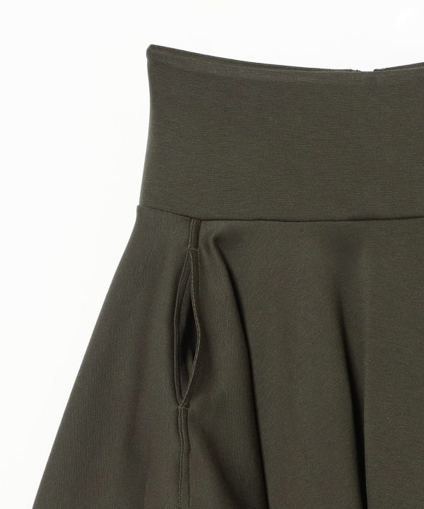ONIT / BRUSHED MILANO RIB MINI SKIRT