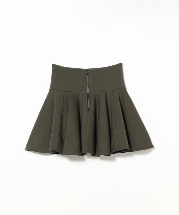 ONIT / BRUSHED MILANO RIB MINI SKIRT