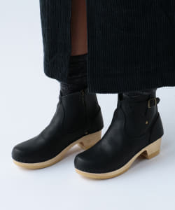 NO.6 / 5" Leather Clog Buckle Boots