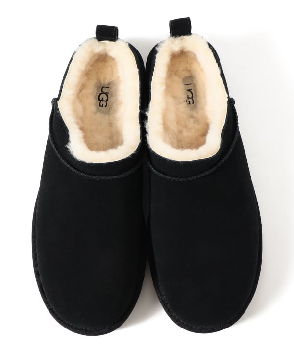 【EXCLUSIVE】UGG(R)  / CLASSIC MICRO ※サンプルカラーBLACK（実際の色味は1～3枚目画像のDUSTED COCOAをご覧ください）