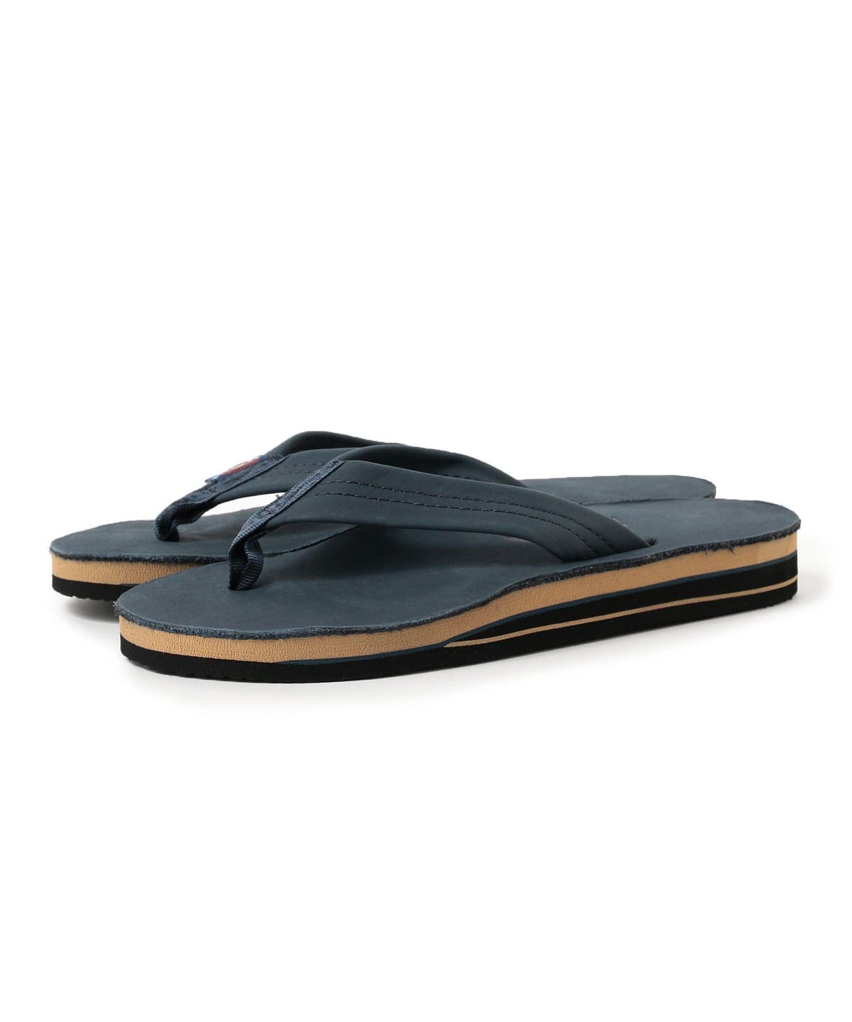 〈WOMEN〉RAINBOW SANDALS レインボーサンダル / Double Layer Sandals シューズ WOMEN NAVY/FAWN S 〈WOMEN〉RAINBOW SANDALS レインボーサンダル / Double Layer Sandals シューズ WOMEN NAVY/FAWN S