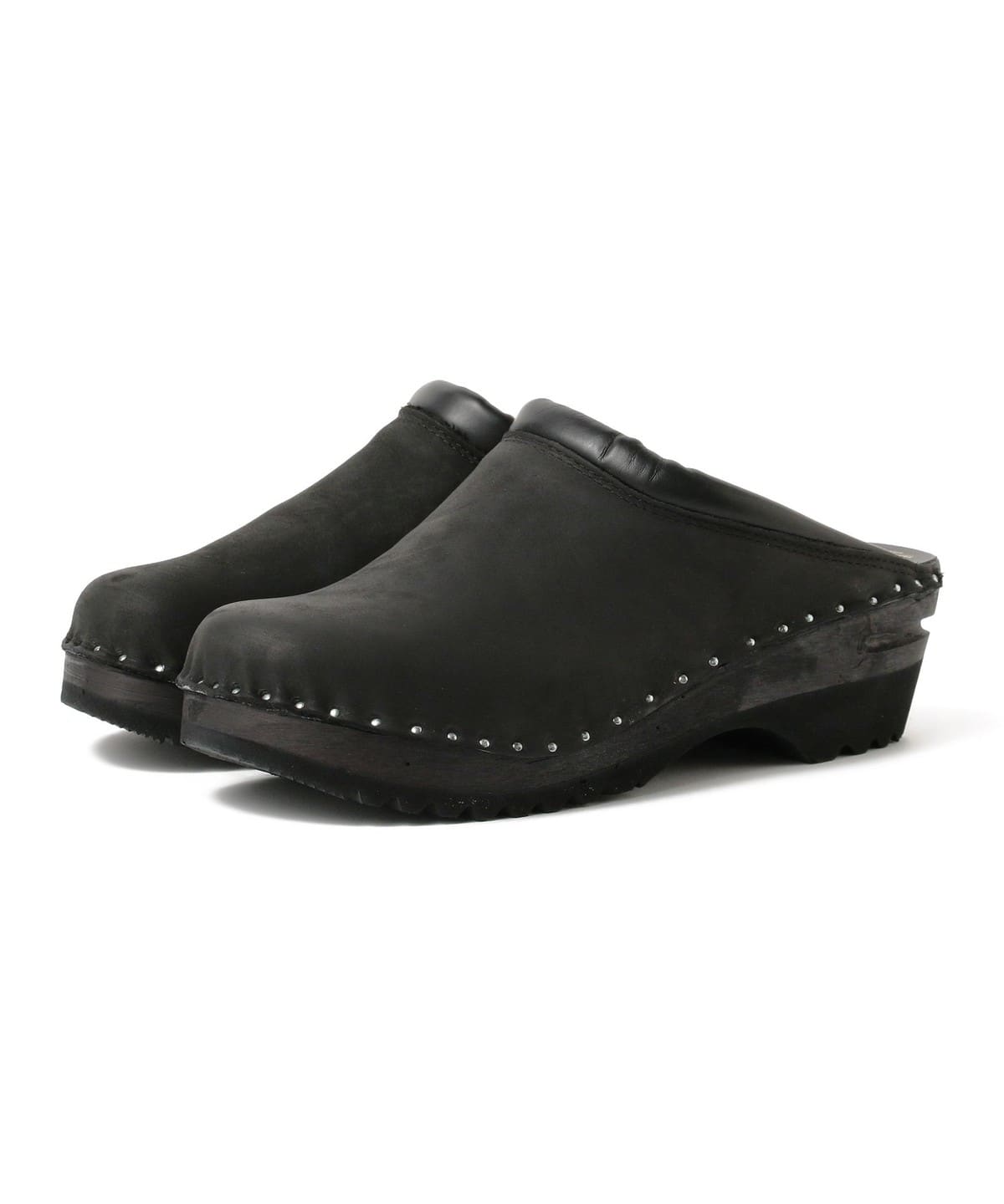 TROENTORP トロエントープ / Swedish Clog Monet Nubuck シューズ WOMEN Black*Black 39 TROENTORP トロエントープ / Swedish Clog Monet Nubuck シューズ WOMEN Black*Black 39