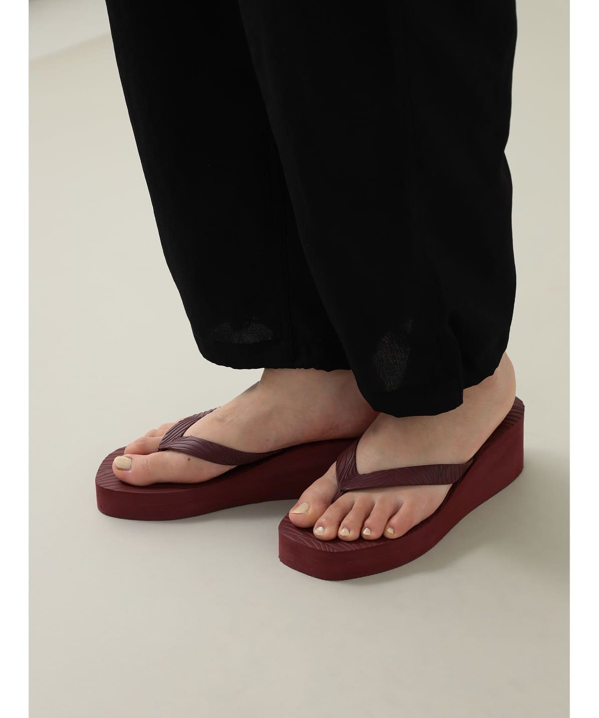 SLEEPERS / High platform sandals シューズ WOMEN burgundy 36 SLEEPERS / High platform sandals シューズ WOMEN burgundy 36