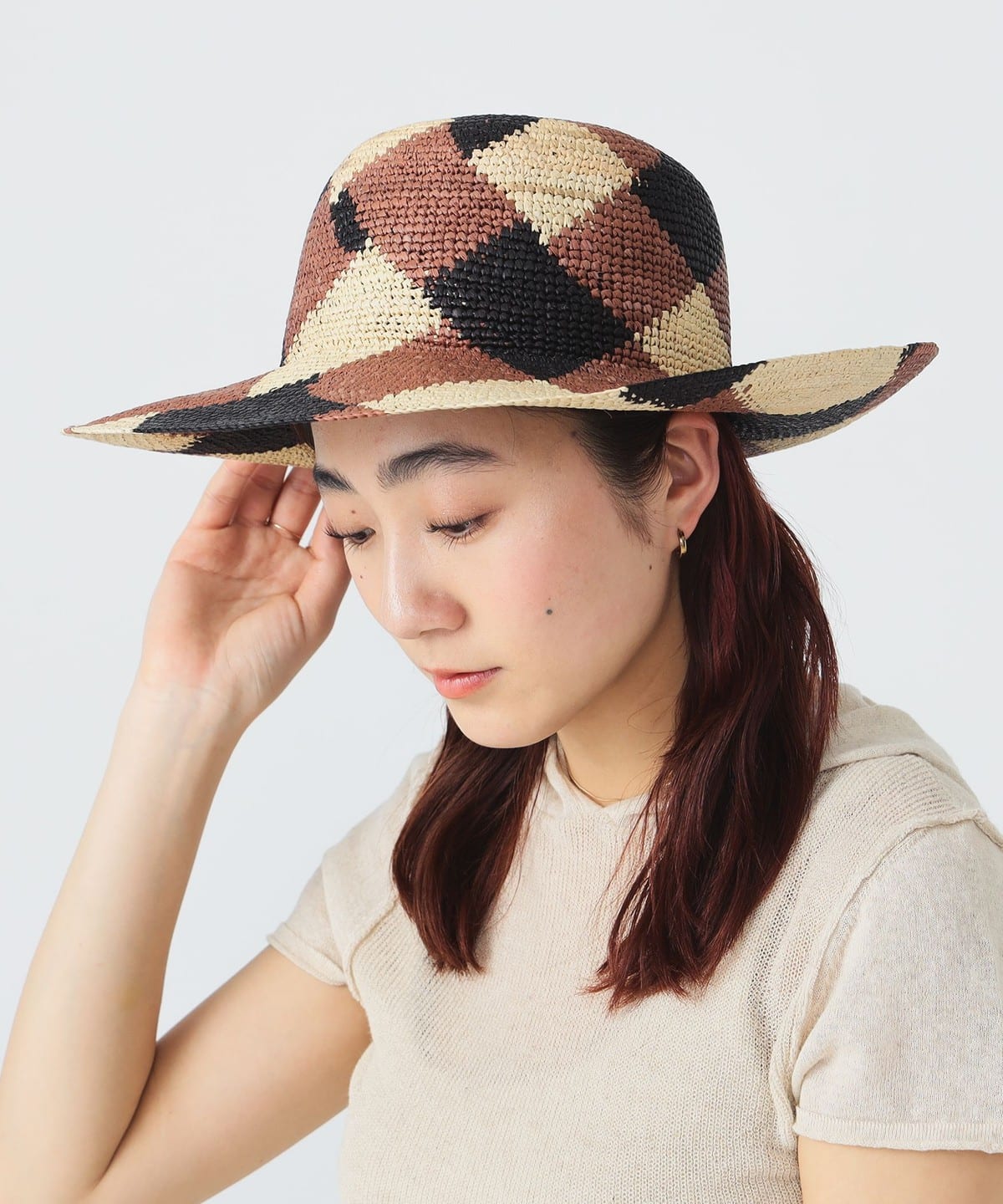 Greenpacha / MADRID HAT 帽子 WOMEN NaturalMulti M Greenpacha / MADRID HAT 帽子 WOMEN NaturalMulti M