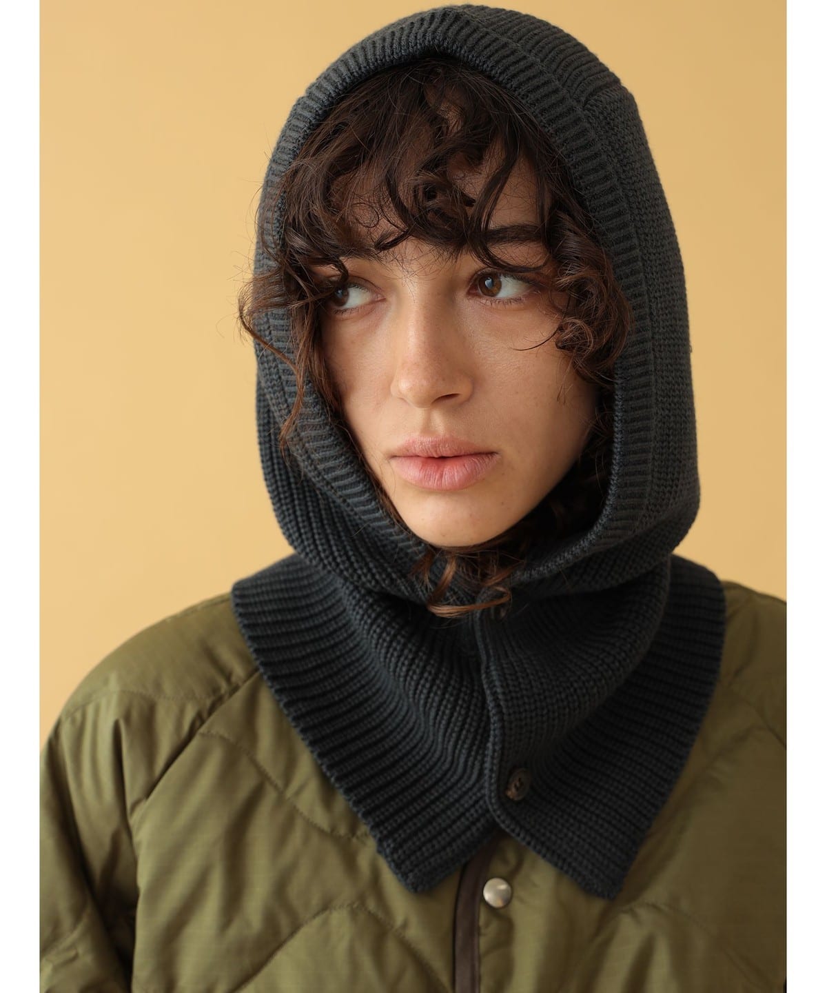 BATONER x 6(ROKU) CASHMERE FOX /バラクラバ BATONER＞ バラクラバ