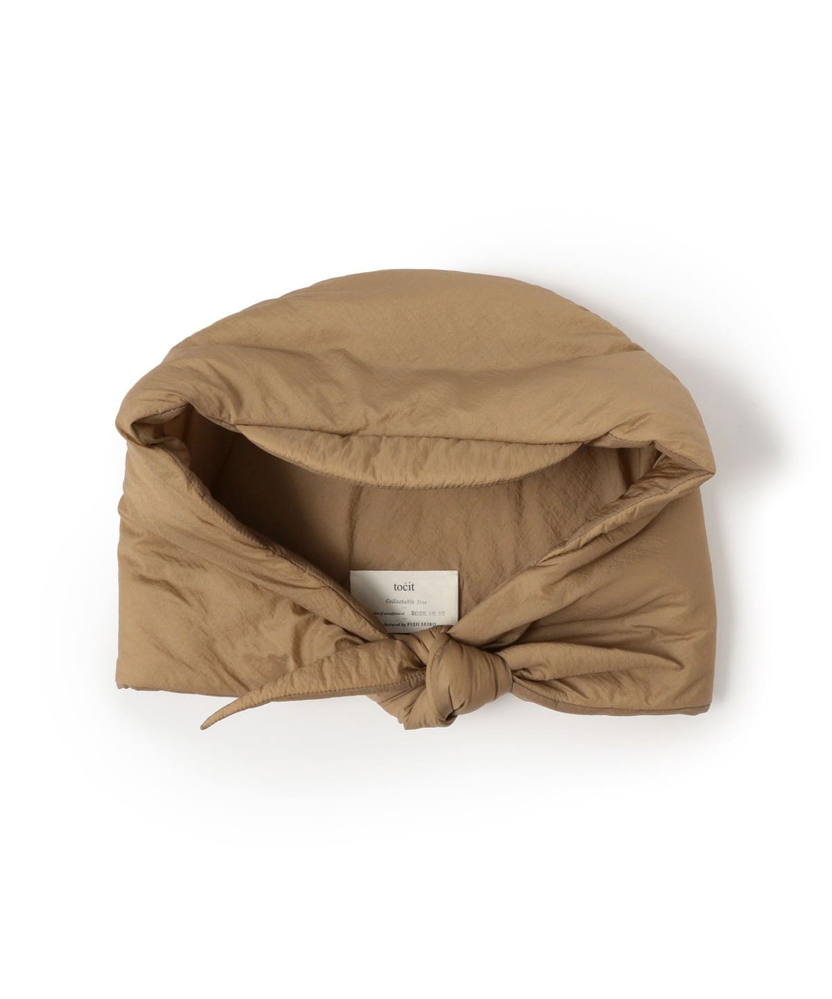 tocit / Hood 帽子 WOMEN BEIGE ONE SIZE tocit / Hood 帽子 WOMEN BEIGE ONE SIZE