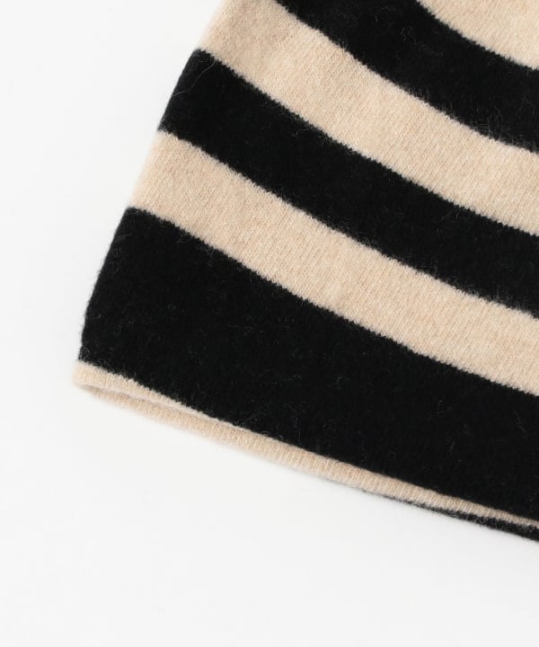JO GORDON / Fine Knit Stripe Hat