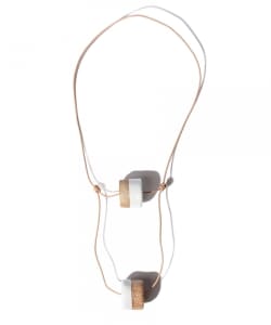 jujumade / W Cylinder Necklace
