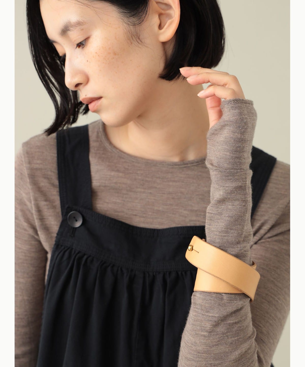 KIKA NY キカ / Double Stud Bracelet アクセサリー WOMEN NATURAL ONE SIZE KIKA NY キカ / Double Stud Bracelet アクセサリー WOMEN NATURAL ONE SIZE