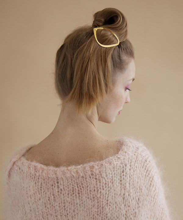 Pilgrim Surf Supply ピルグリム サーフ サプライ Clinq For Pilgrim Surf Supply Barbar Gold ヘアアクセサリー ヘアピン バレッタ 通販 Beams