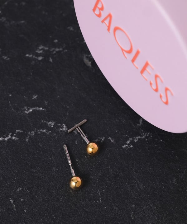 BAQLESS ゴールド ピアス(両耳用) BAQLESS ゴールド ピアス(両耳用)