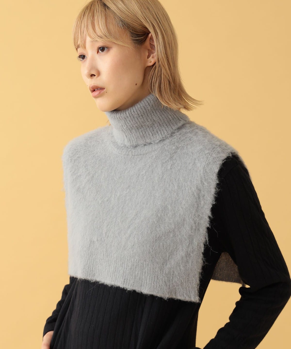 Trixie Turtleneck Stole ファッション雑貨 WOMEN LT. GREY ONE SIZE Trixie Turtleneck Stole ファッション雑貨 WOMEN LT. GREY ONE SIZE