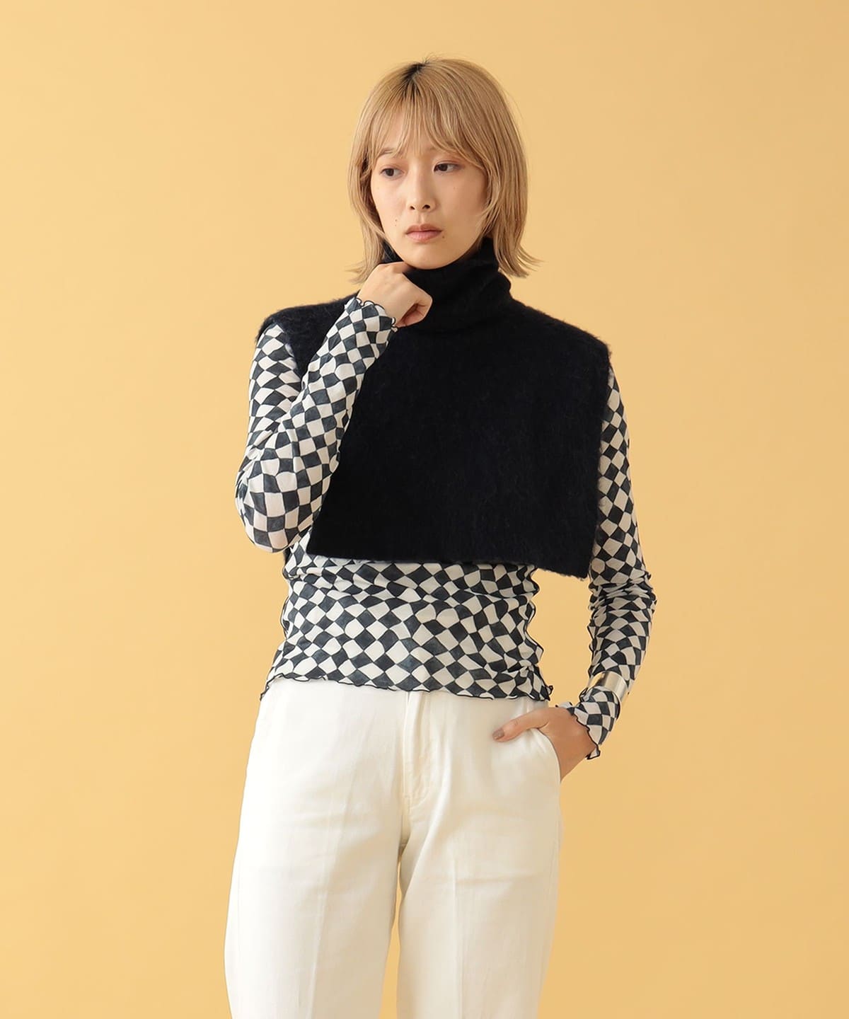 Trixie Turtleneck Stole ファッション雑貨 WOMEN D. NAVY ONE SIZE Trixie Turtleneck Stole ファッション雑貨 WOMEN D. NAVY ONE SIZE