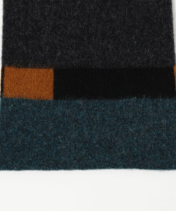 JO GORDON / BRUSHED SPLIT STRIPE SCARF LUGANO