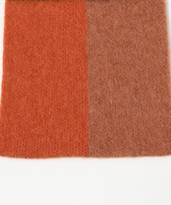 JO GORDON /  Brushed Multicolour Bold Rectangles Scarf