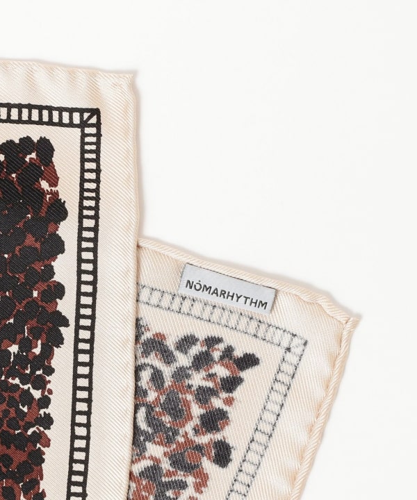 NOMARHYTHM TEXTILE / Leopard Bandana Scarf