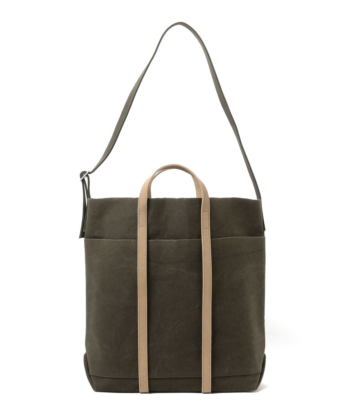 【EXCLUSIVE】AMIACALVA アミアカルヴァ / 2tone Shoulder Tote L バッグ WOMEN OLIVE*BEIGE ONE SIZE 【EXCLUSIVE】AMIACALVA アミアカルヴァ / 2tone Shoulder Tote L バッグ WOMEN OLIVE*BEIGE ONE SIZE