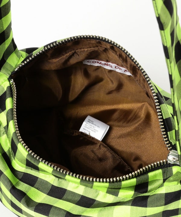 COMING OF AGE BAGUETTEギンガムチェック ショルダーバッグ