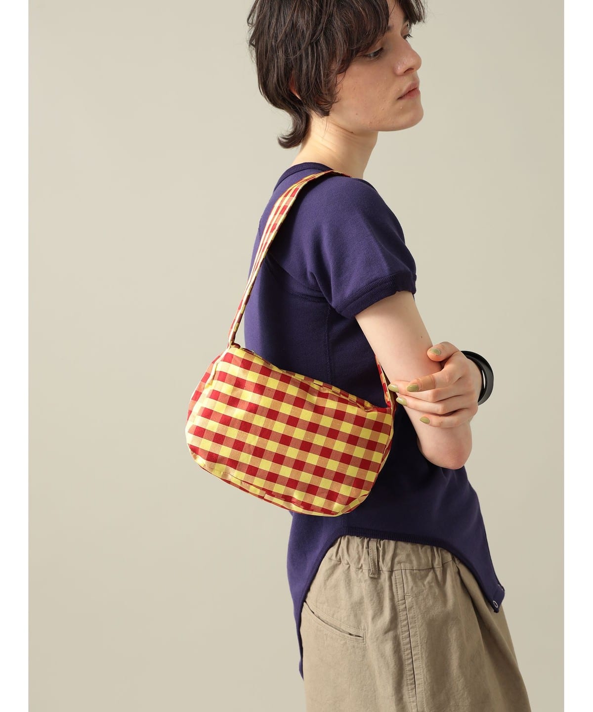 COMING OF AGE / BAGUETTE BAG バッグ WOMEN RED YELLOW ONE SIZE COMING OF AGE / BAGUETTE BAG バッグ WOMEN RED YELLOW ONE SIZE