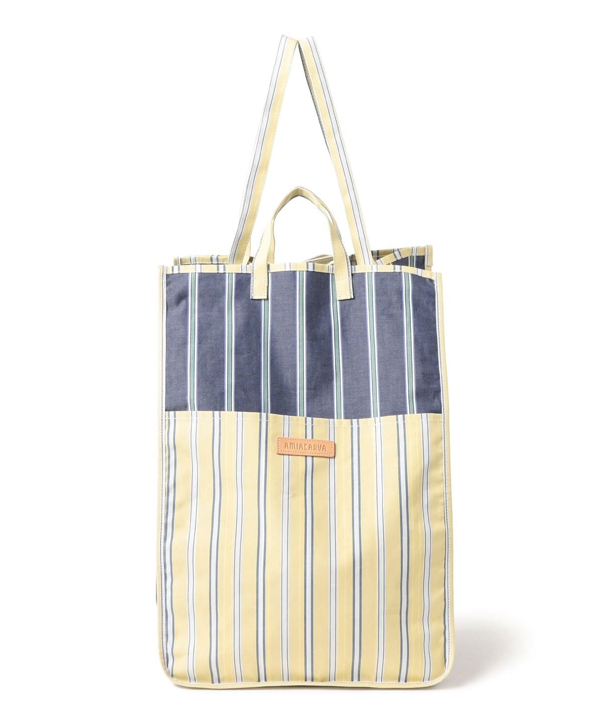 AMIACALVA アミアカルヴァ / Easy Bag L バッグ WOMEN STRP-YL ONE SIZE AMIACALVA アミアカルヴァ / Easy Bag L バッグ WOMEN STRP-YL ONE SIZE