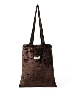 Uhr / Bicolor Velour Tote Bag