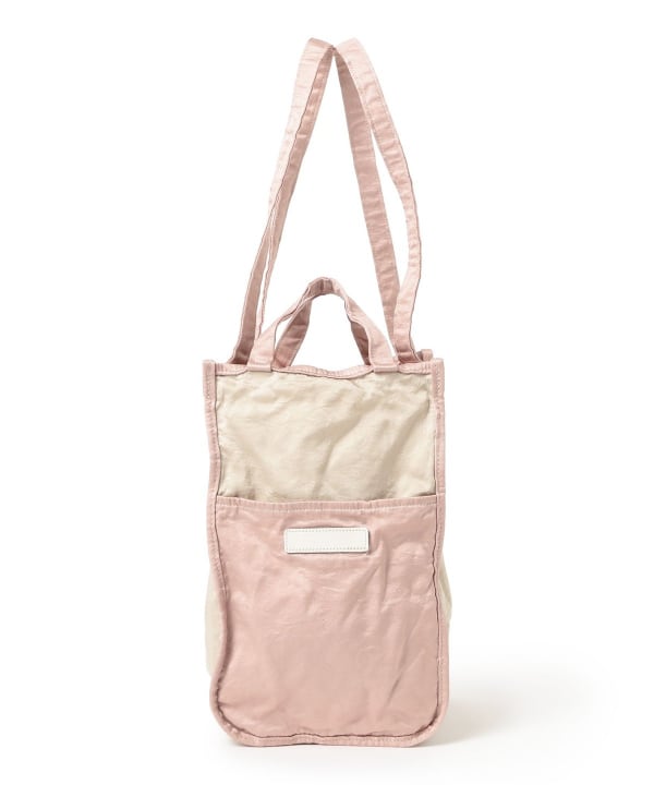 【新品】  Pilgrim Surf＋Supply / ピルグリムサーフ+サプライ | × AMIACALVA 別注 2way ショルダー付き キャンバストートバッグ | F | natural | レディース AMIACALVA for Pilgrim Surf+Supply 