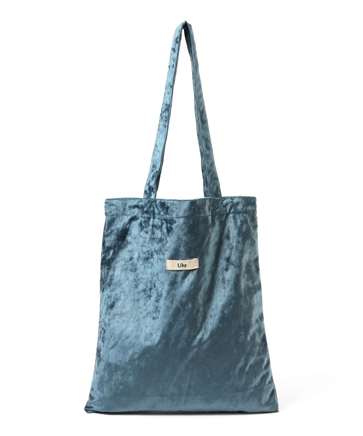 【EXCLUSIVE】Uhr ウーア / Velour Tote バッグ WOMEN BLUE ONE SIZE 【EXCLUSIVE】Uhr ウーア / Velour Tote バッグ WOMEN BLUE ONE SIZE