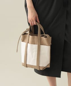 【+10%ポイントUP】【EXCLUSIVE】 AMIACALVA / 2tone Shoulder Tote S