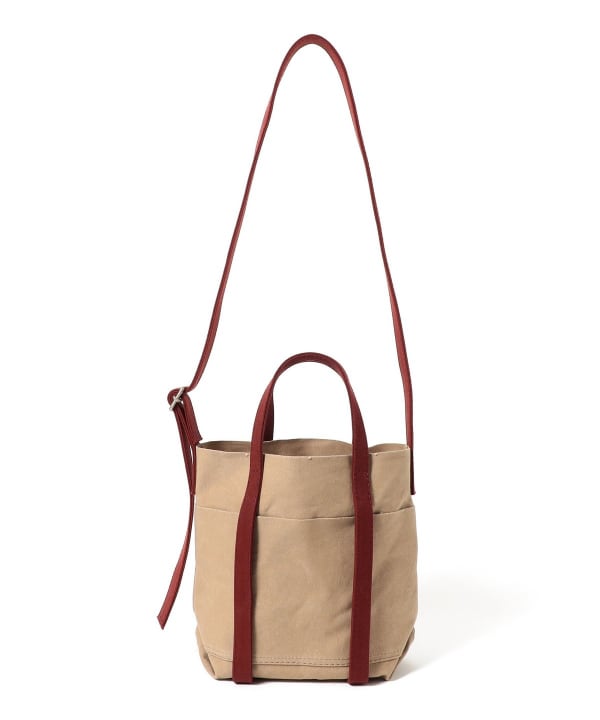 【+10%ポイントUP】【EXCLUSIVE】 AMIACALVA / 2tone Shoulder Tote S