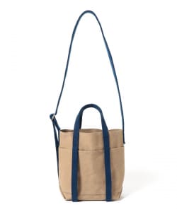 【+10%ポイントUP】【EXCLUSIVE】 AMIACALVA / 2tone Shoulder Tote S