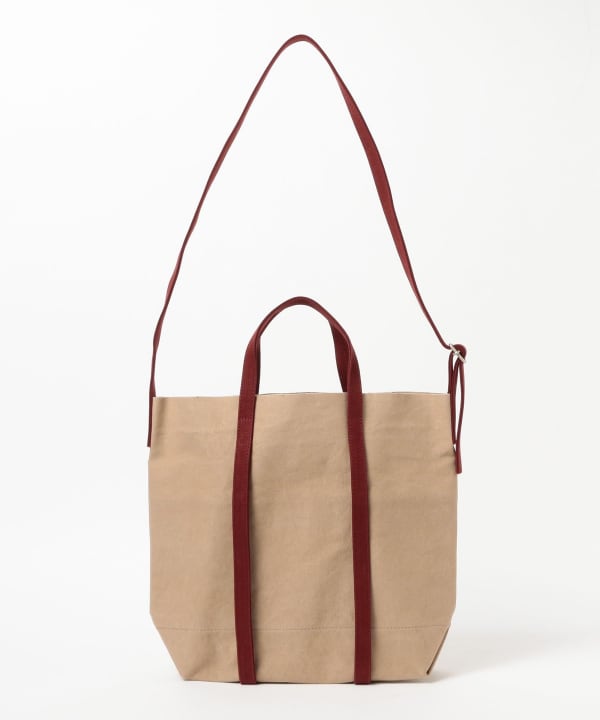 【EXCLUSIVE】 AMIACALVA / 2tone Shoulder Tote M