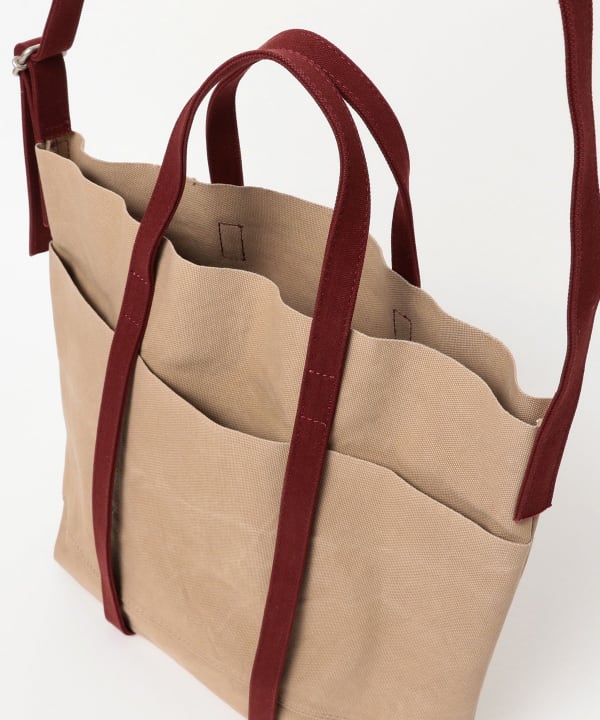 【EXCLUSIVE】 AMIACALVA / 2tone Shoulder Tote M