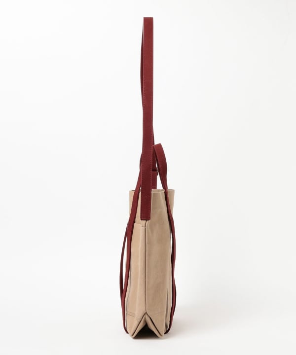 【EXCLUSIVE】 AMIACALVA / 2tone Shoulder Tote M