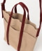 BEIGE *BURGUNDY