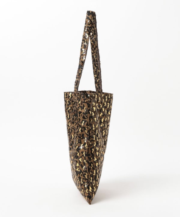 Uhr / Sequin Leopard Tote