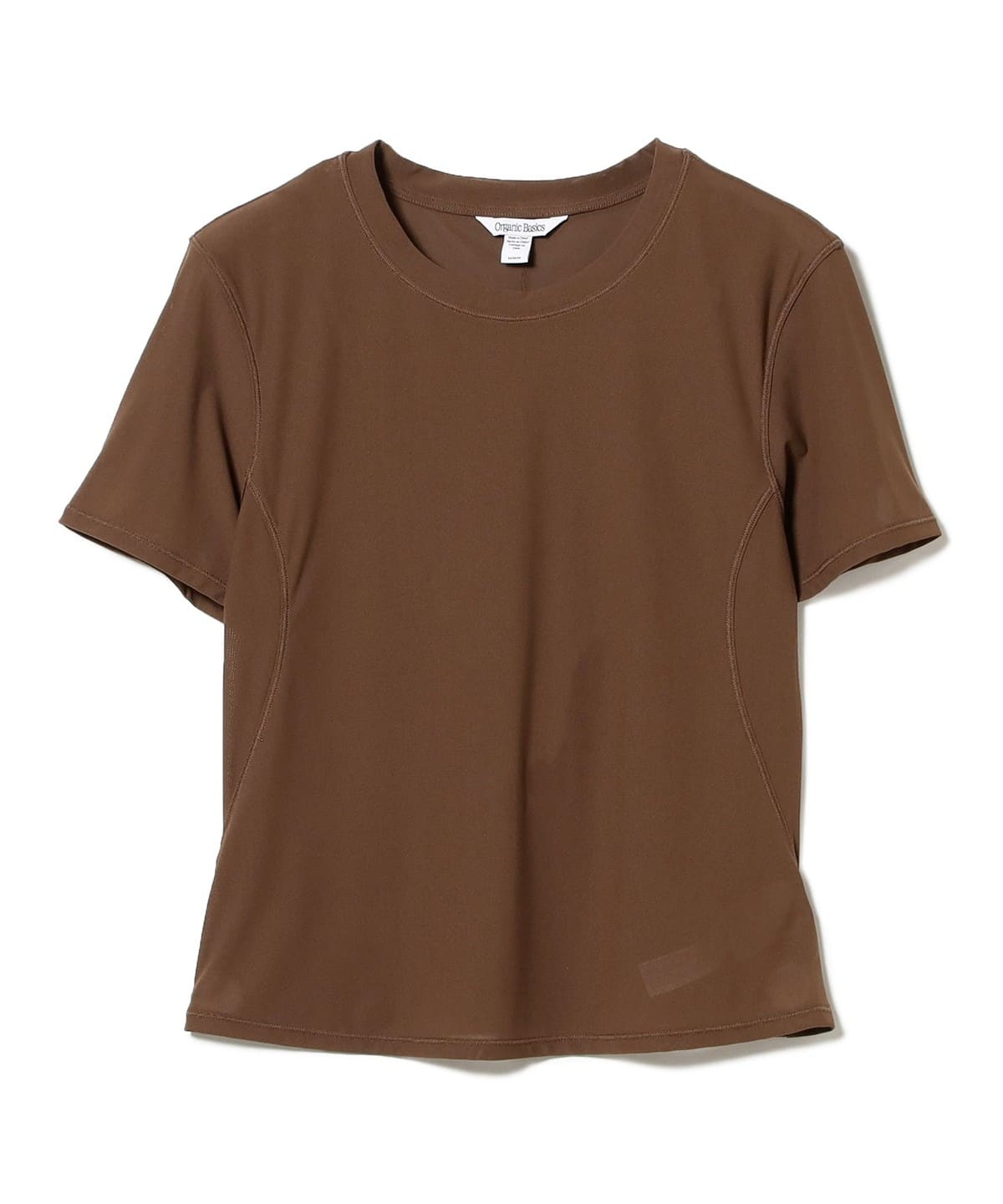 Organic Basics / Mesh Tee Tシャツ・カットソー WOMEN Walnut XS Organic Basics / Mesh Tee Tシャツ・カットソー WOMEN Walnut XS