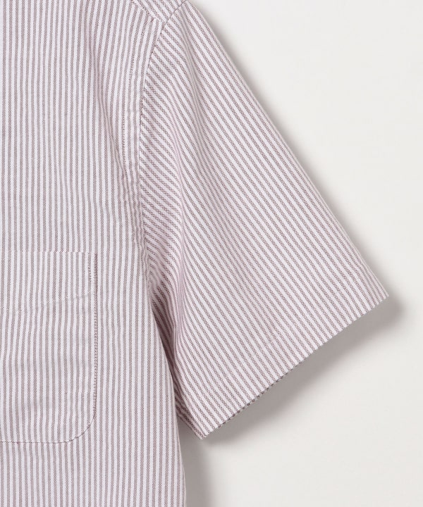 BEAMS PLUS（ビームス プラス）B.D. Short Sleeve Candy Stripe