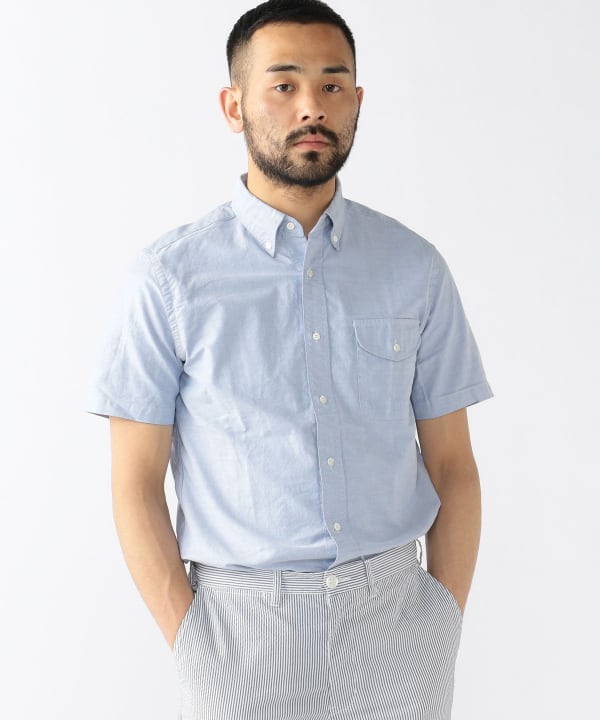 BEAMS PLUS（ビームス プラス）BEAMS PLUS / B.D. Short Sleeve Oxford