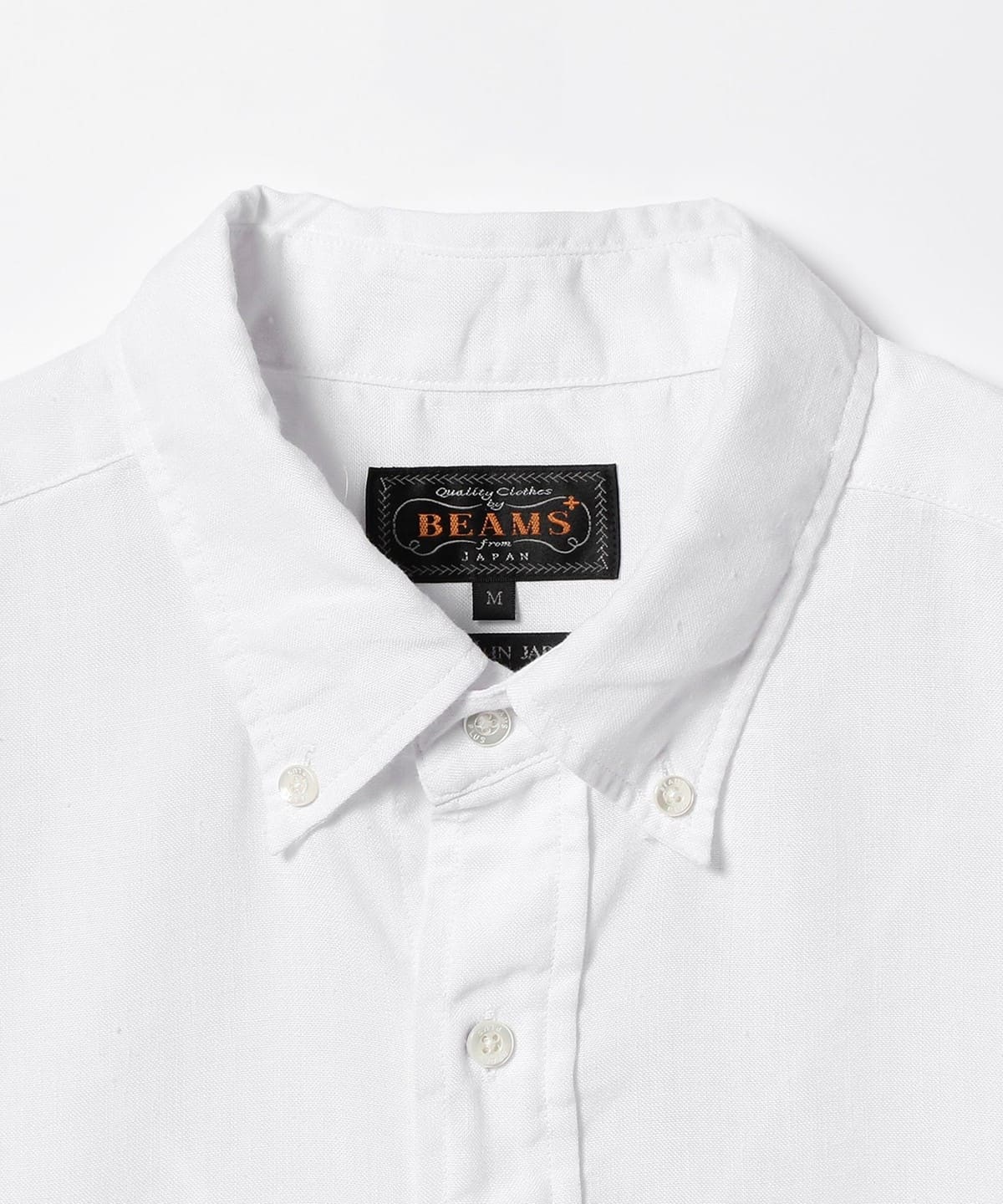 BEAMS PLUS（ビームス プラス）B.D. Short Sleeve COOLMAX(R) Linen 