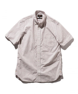▲BEAMS PLUS / タッターソール ショートスリーブ ボタンダウン シャツ