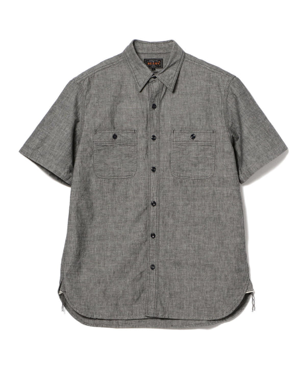 BEAMS PLUS（ビームス プラス）BEAMS PLUS / WORK Short Sleeve Indigo