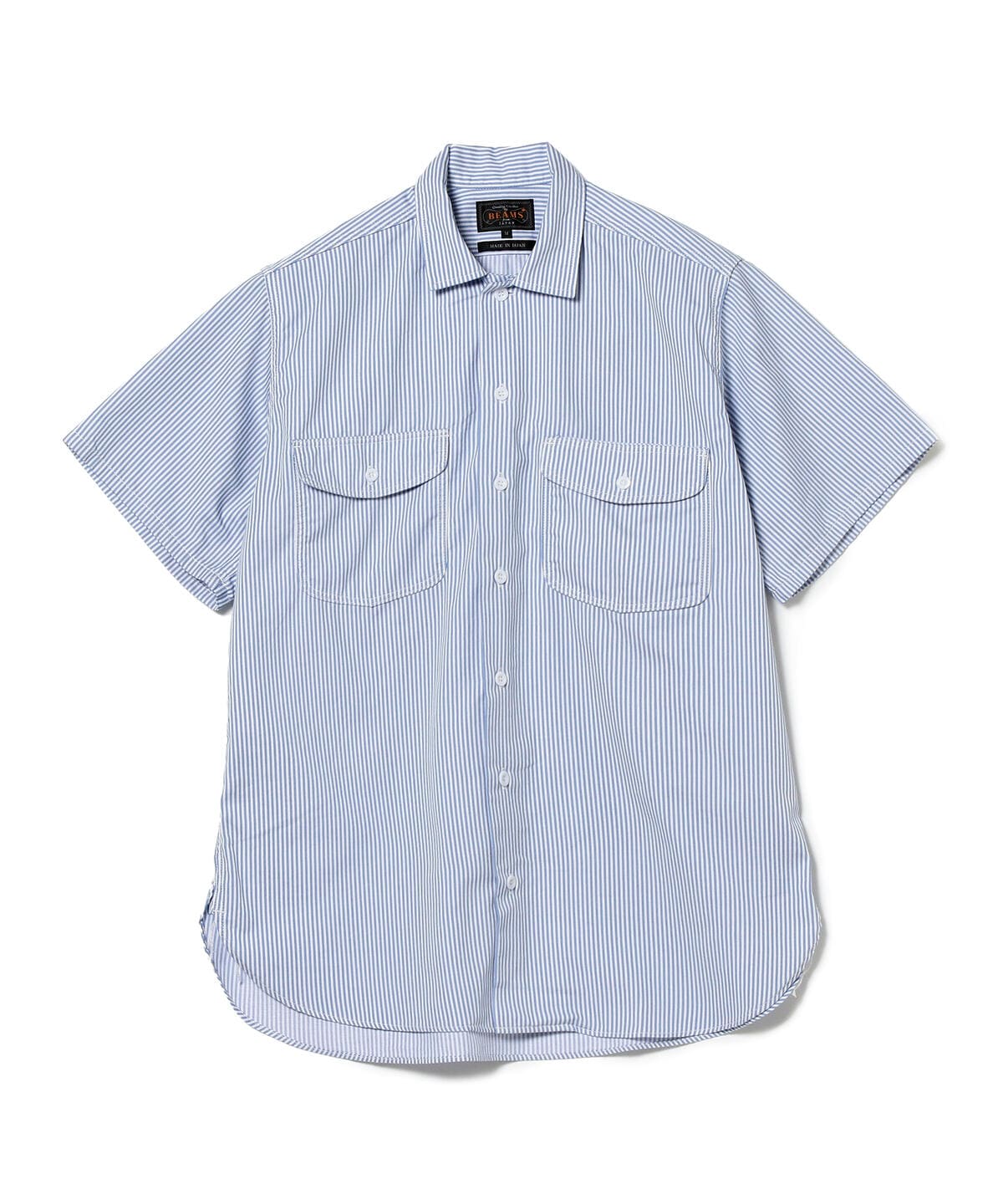 WORK Short Sleeve Stripe COOLMAX (R)